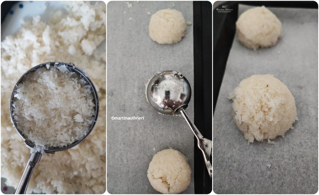 Petits gâteaux noix de coco et chocolat