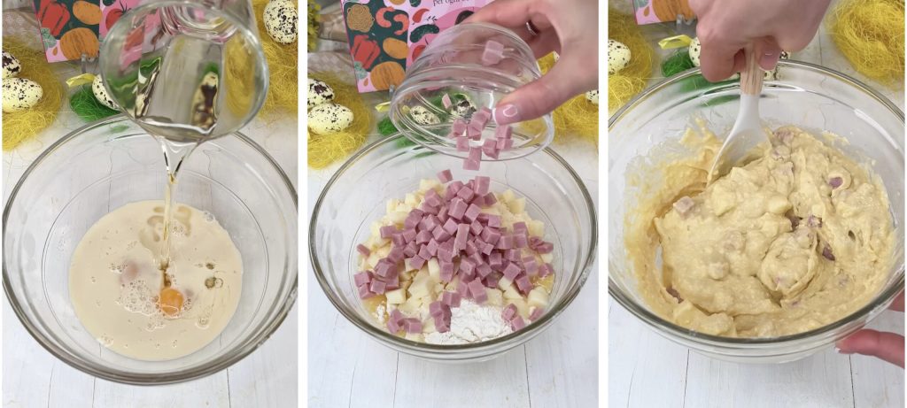 Colomba salée sans levure dans une friteuse à air