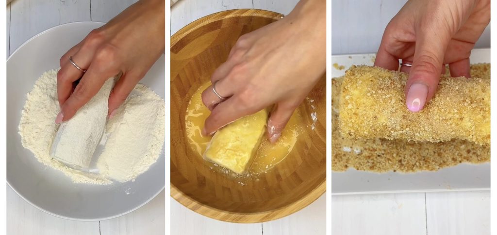 Roulés de pizza dans la friteuse à air