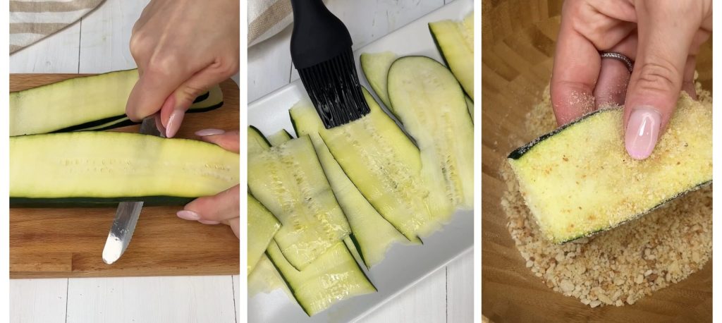 Courgettes "frites" à la friteuse à air