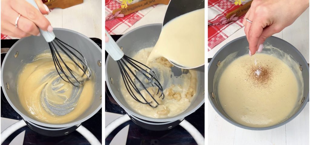 Lasagnes au saumon et provola à la friteuse à air