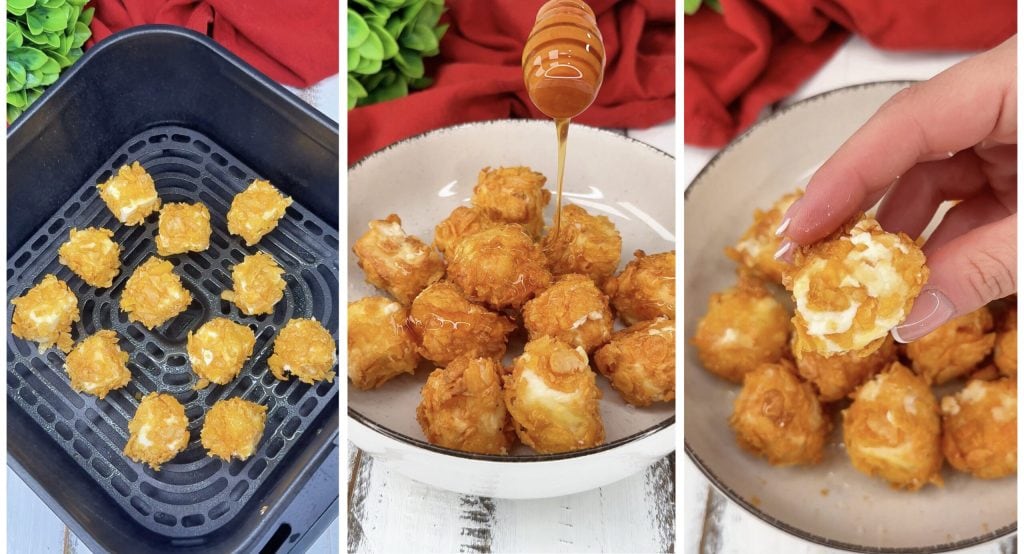 Bouchées de feta croustillantes - à la friteuse à air ou au four