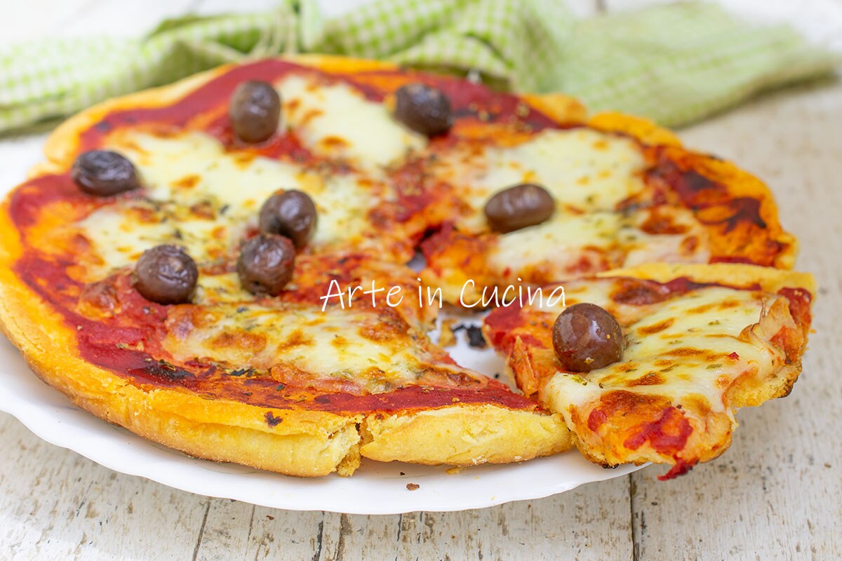 PIZZA EXPRESS à la poêle avec olives
