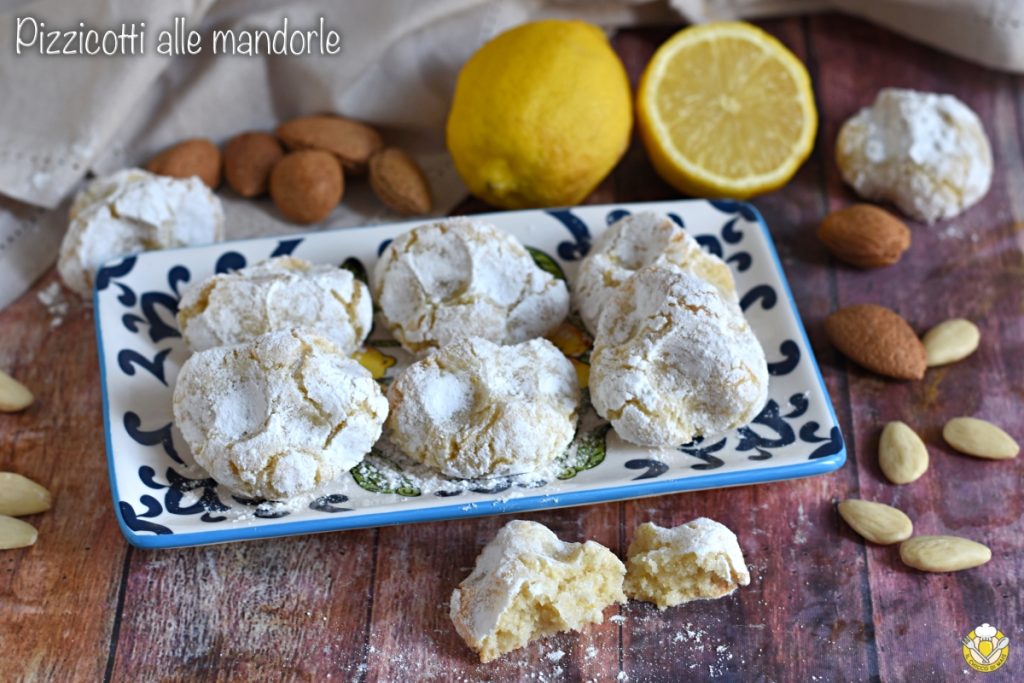 pizzicotti aux amandes recette biscuits avec uniquement de la farine d'amandes et des blancs d'œufs faciles rapides siciliens pâte d'amandes le grain de maïs