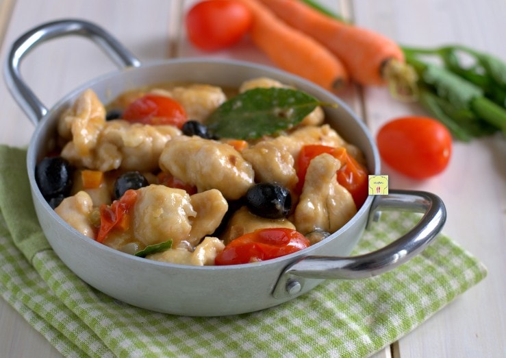 Poitrine de poulet à la cacciatora