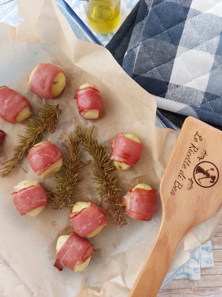 pommes de terre nouvelles avec speck