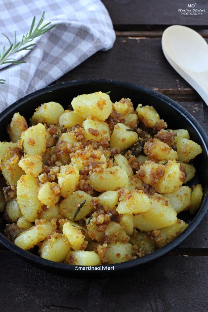 Pommes de terre sablées à la poêle