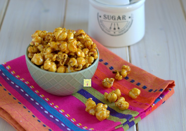 Pop corn au caramel