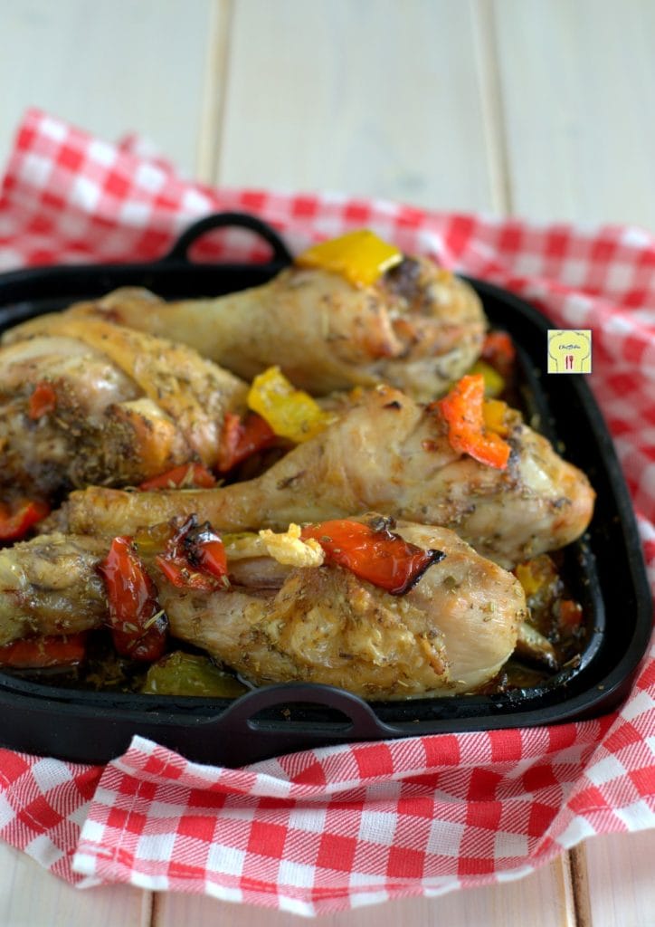 poulet aux poivrons à la friteuse à air gp