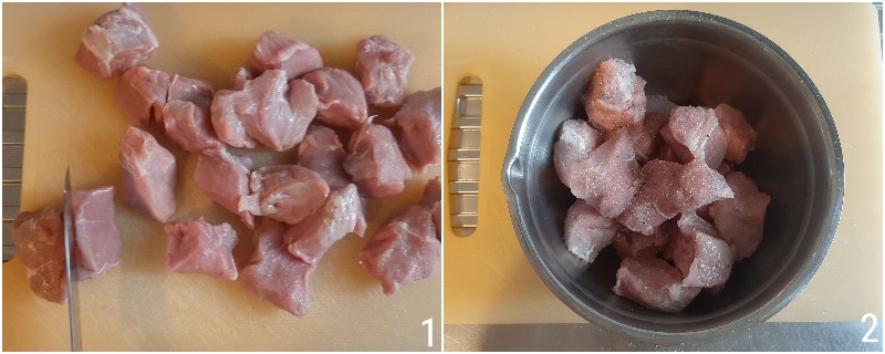 ragoût en cocotte-minute recette rapide pour ragoût de veau ou de bœuf sans tomate le chicco di mais 1 assaisonner viande