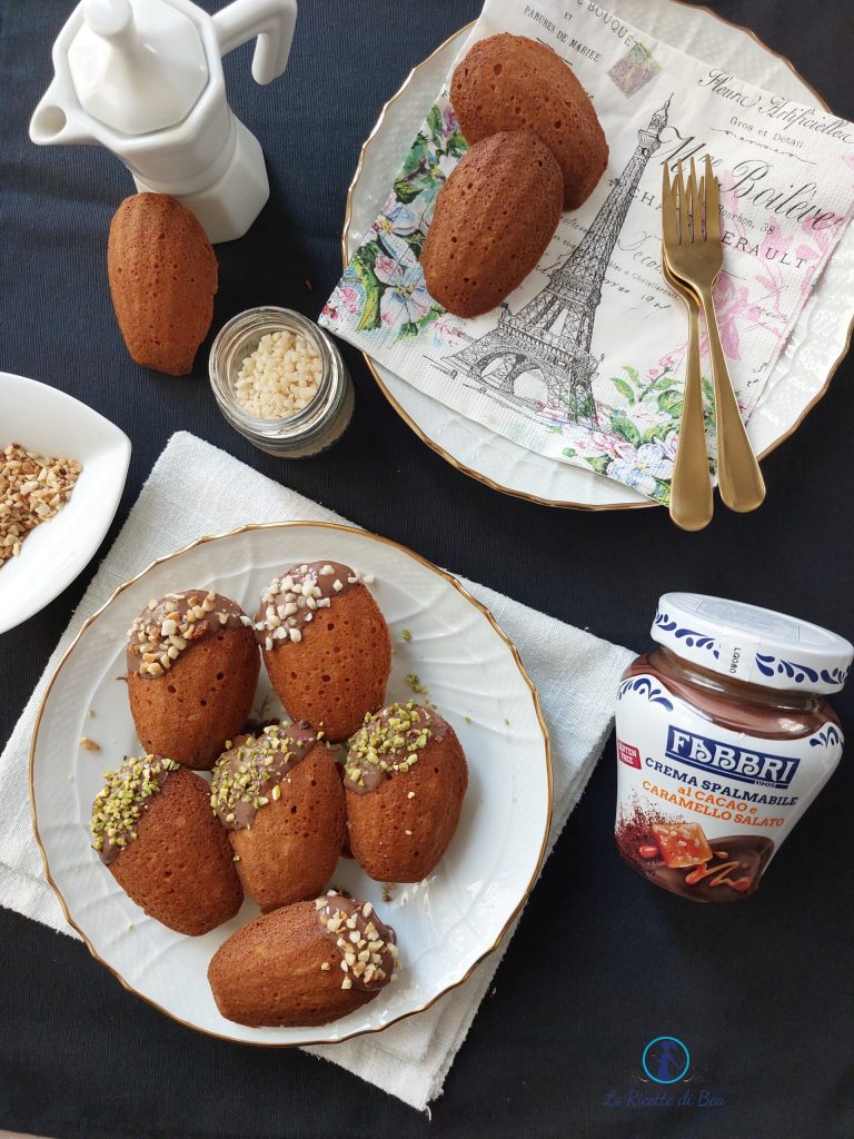 crème au cacao et caramel salé