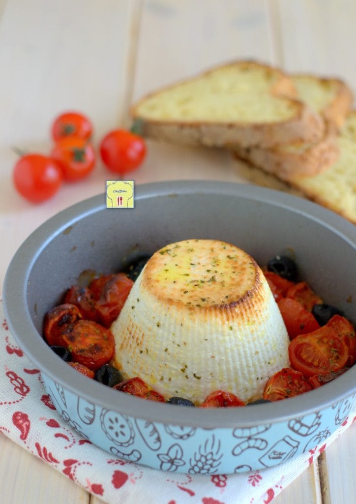 ricotta avec tomates cerises à la friteuse à air gp