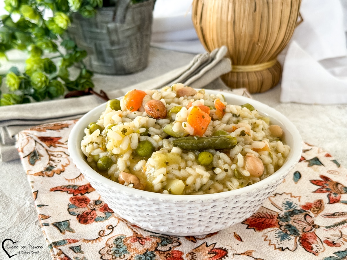 RISOTTO AVEC MINESTRONE