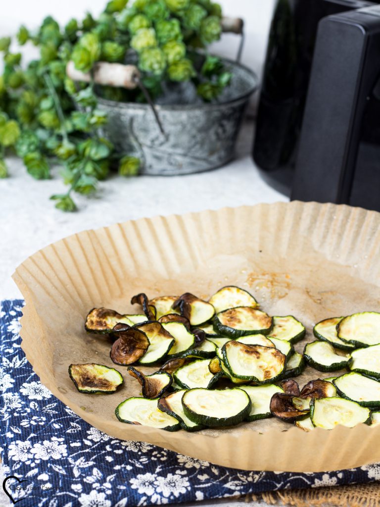 rondèles de courgettes à la friteuse à air