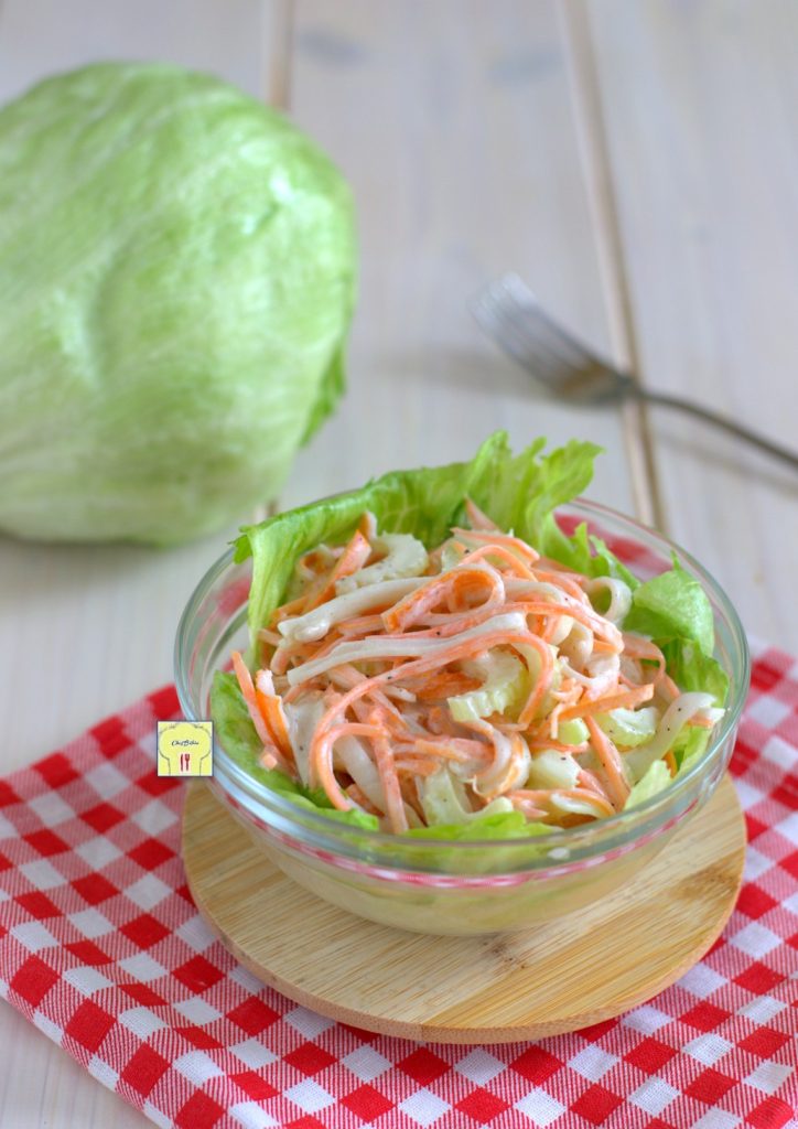 salade avec chair de crabe gp