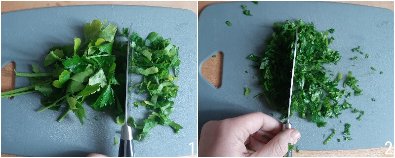 salsa chimichurri recette originale sauce verte argentine et sud-américaine pour viande le grain de maïs 1 hacher persil