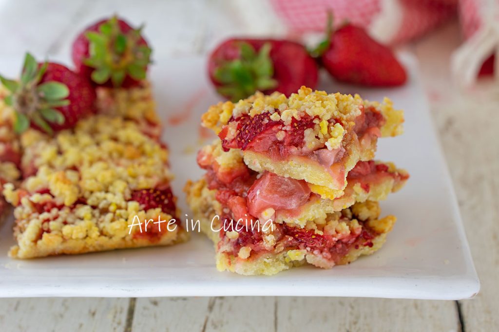 Sbriciolata cœur de fraises