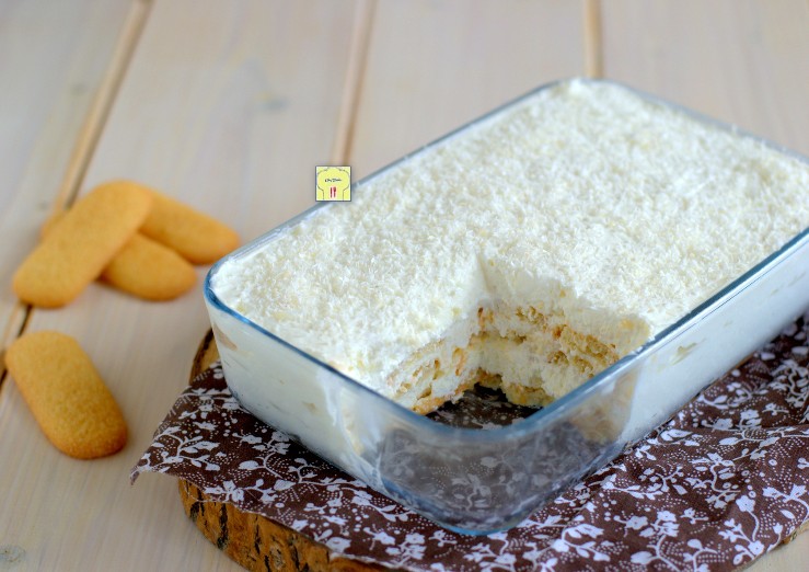 Semifreddo au yaourt et noix de coco