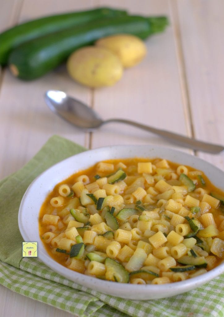 soupe de courgettes et pommes de terre gp