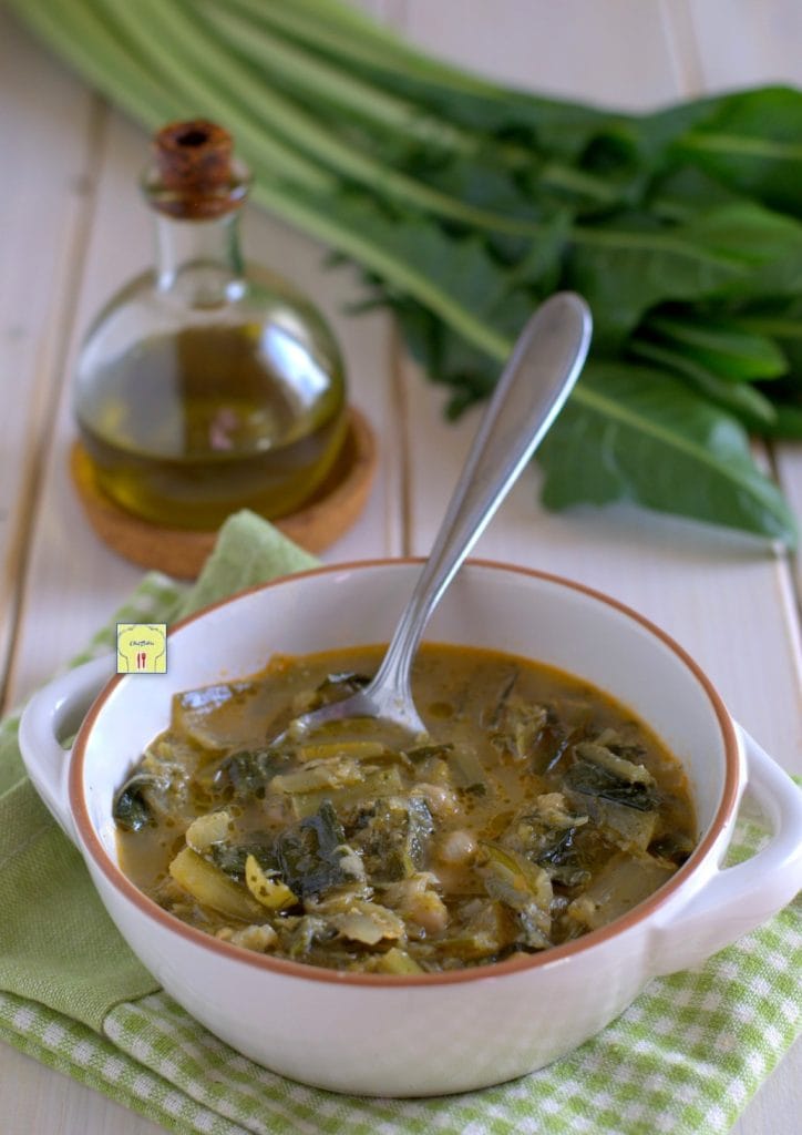 soupe de pois chiches et chicorée gp