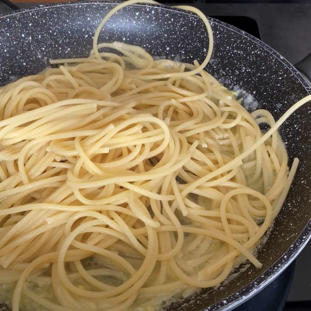 spaghetti au citron