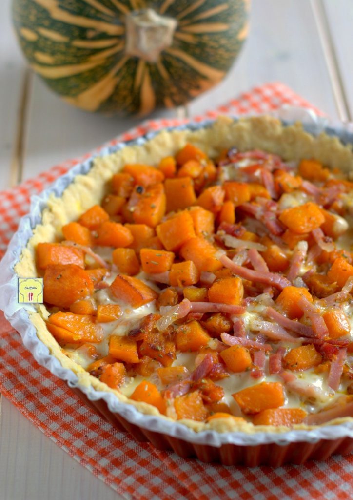 tarte salée à la citrouille gp