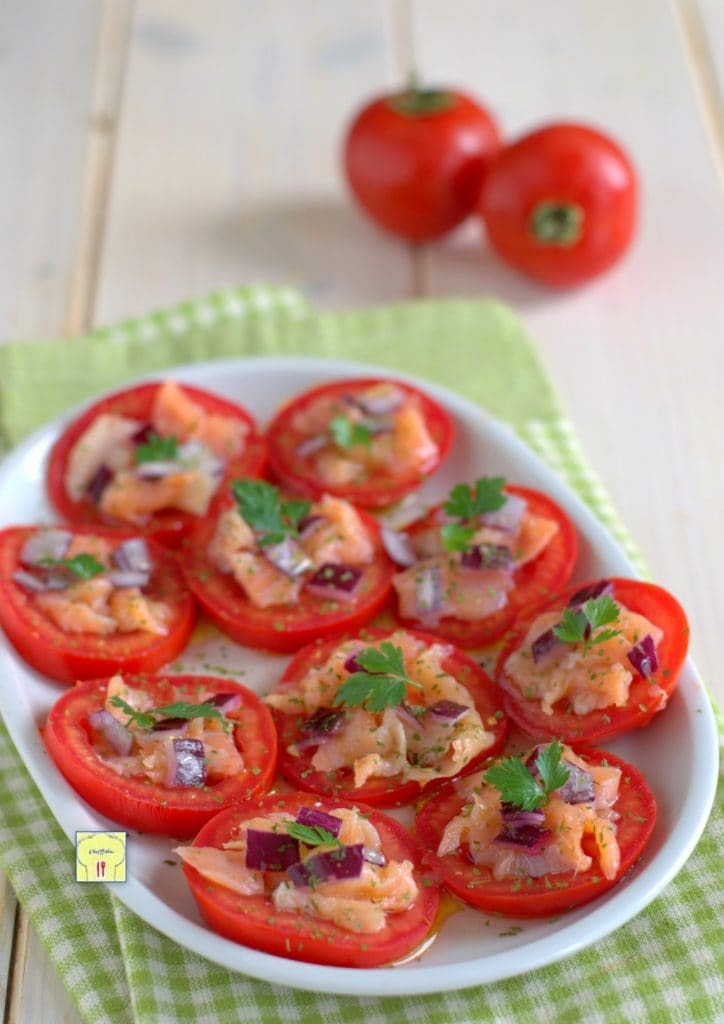 tartines tomate et saumon gp