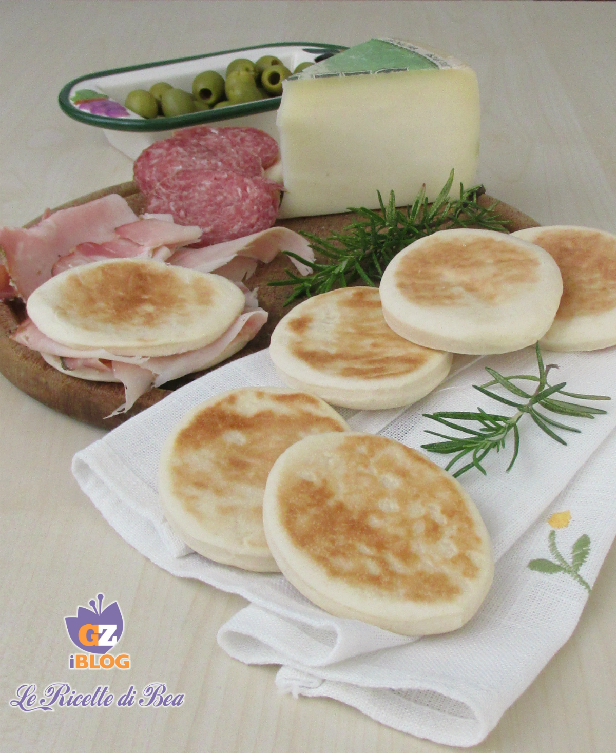 Tigelle ou Crescentine faites maison