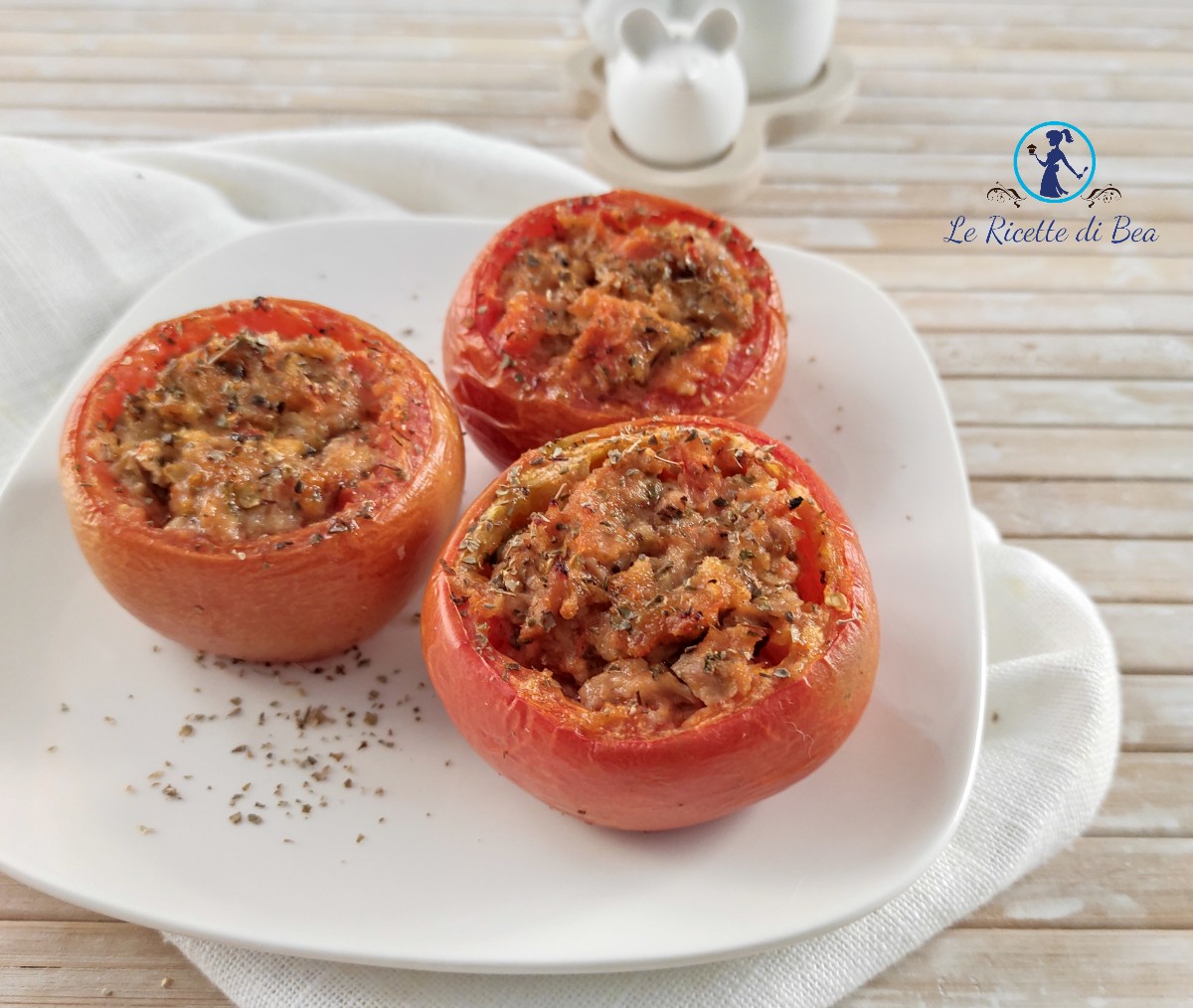 Tomates farcies au thon