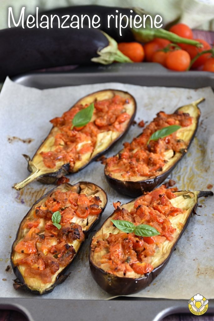 v_ aubergines farcies sans viande gratinées recette végétarienne aubergines en bateau le grain de maïs