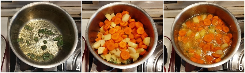 velouté de carottes dense crémeuse savoureuse crème de carottes et pommes de terre recette saine le grain de maïs 2 cuire légumes