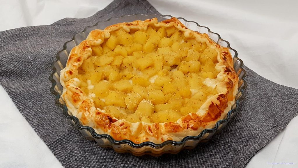 Tarte salée aux pommes de terre sablées