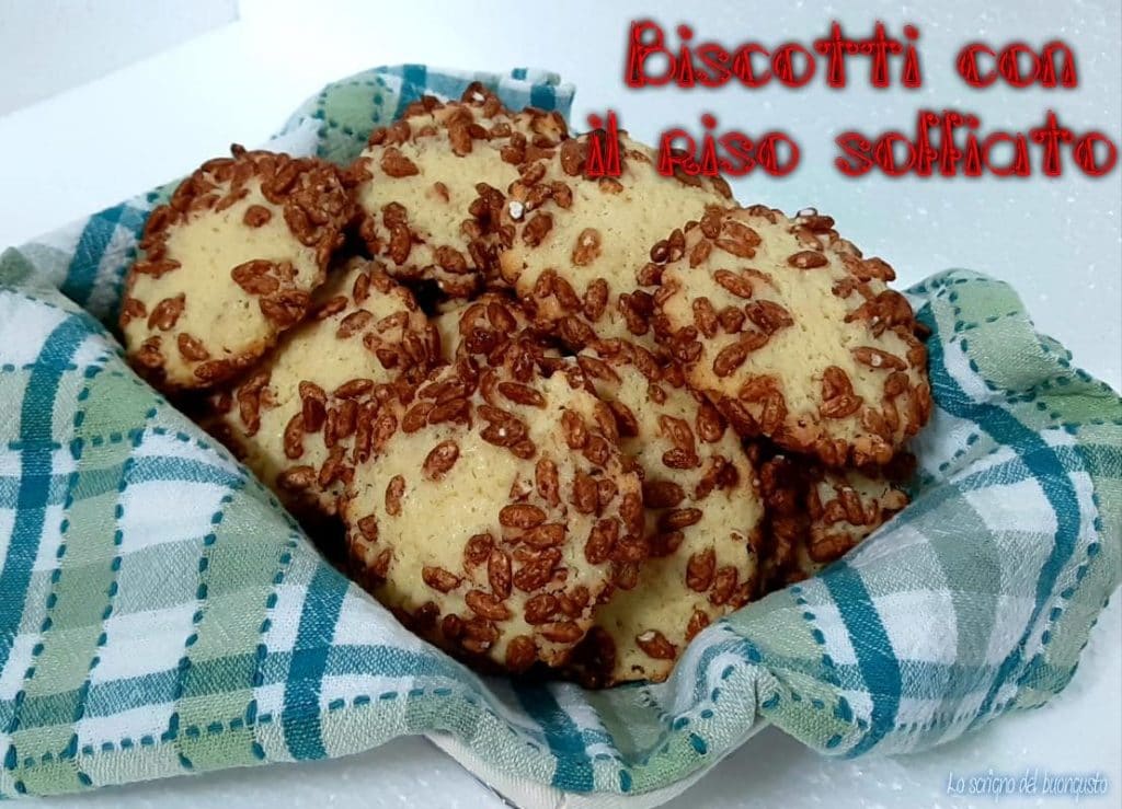 Biscuits au riz soufflé