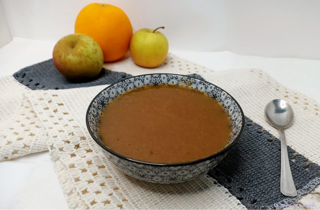 Confiture d'oranges et de pommes