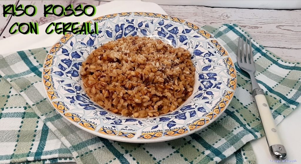 Riz rouge aux céréales