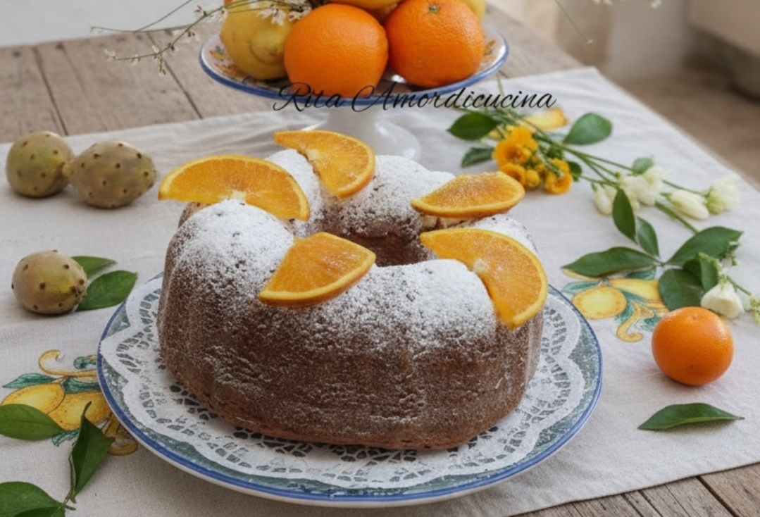 Gâteau diététique à l&rsquo;orange