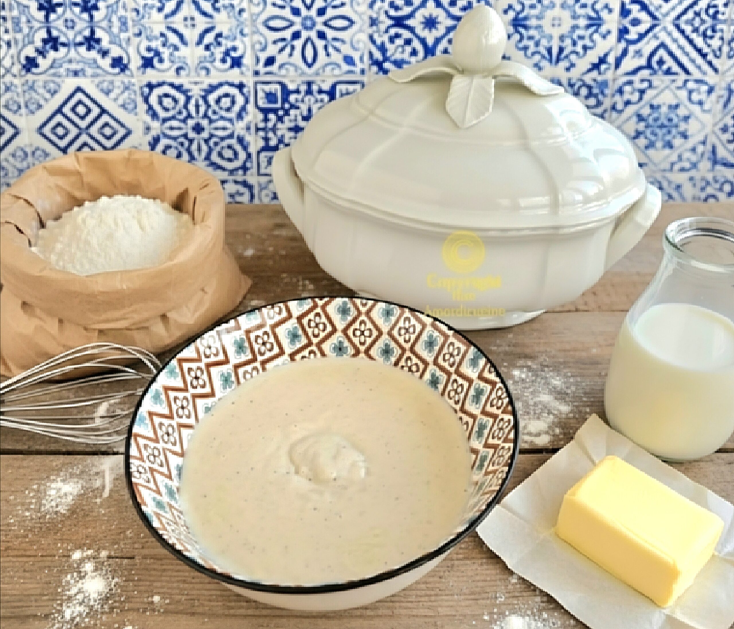 La béchamel traditionnelle et Thermomix