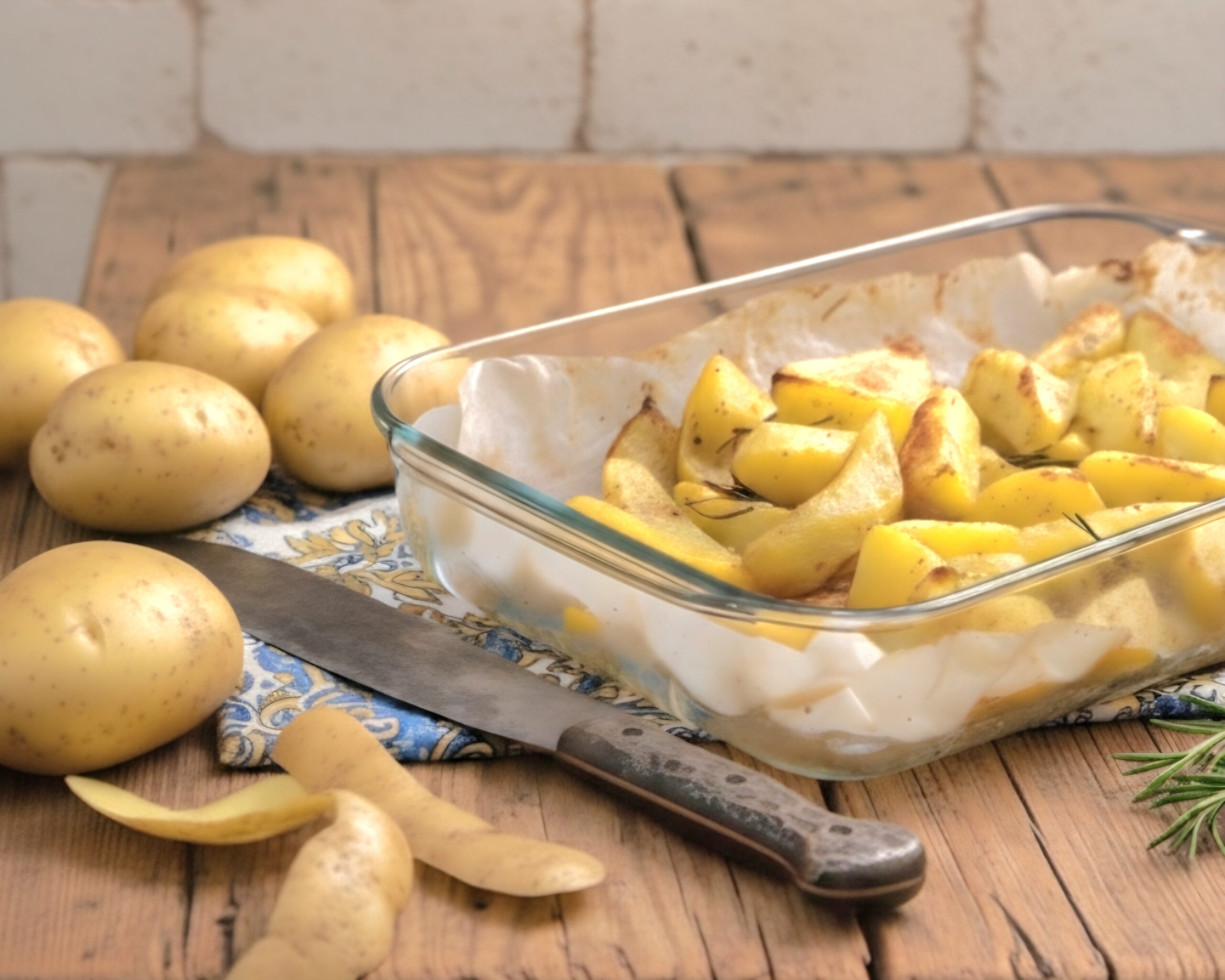Pommes de terre aux arômes maison Méditerranéens