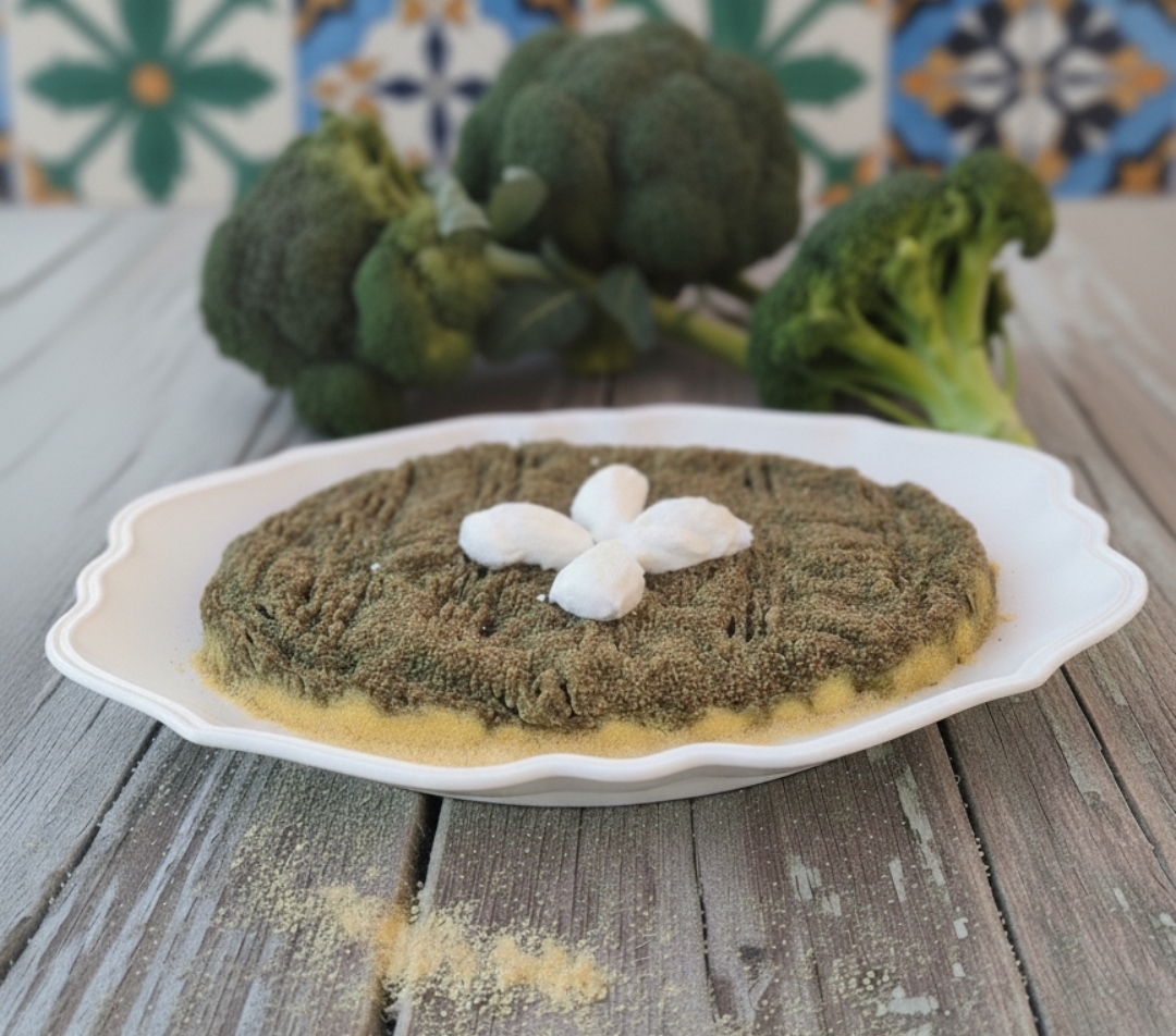 Polenta avec brocolis recette diététique