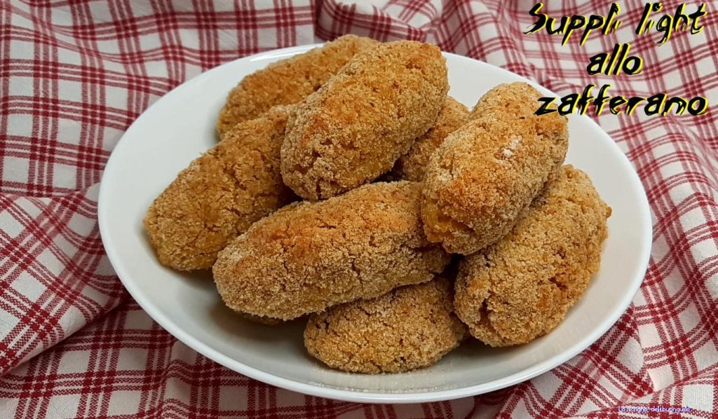 Supplì light au safran