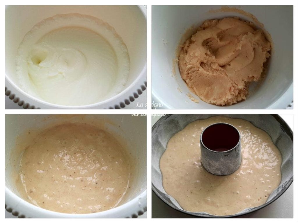 Gâteau aux blancs d'œufs et à la cannelle