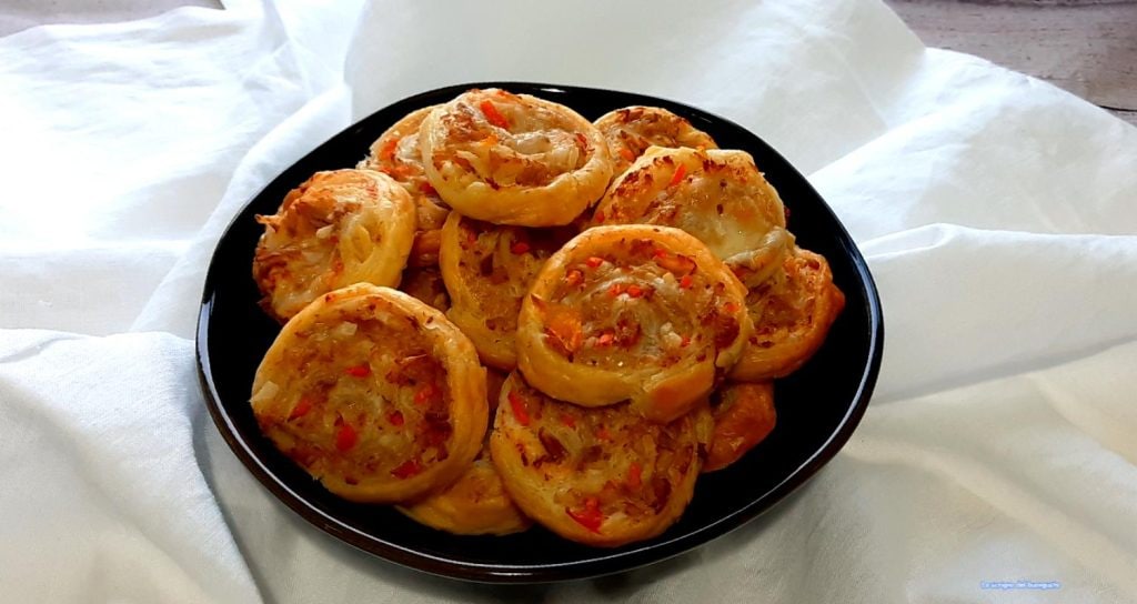 Roulés au thon et petites carottes