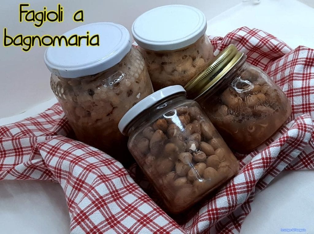 Haricots au bain-marie