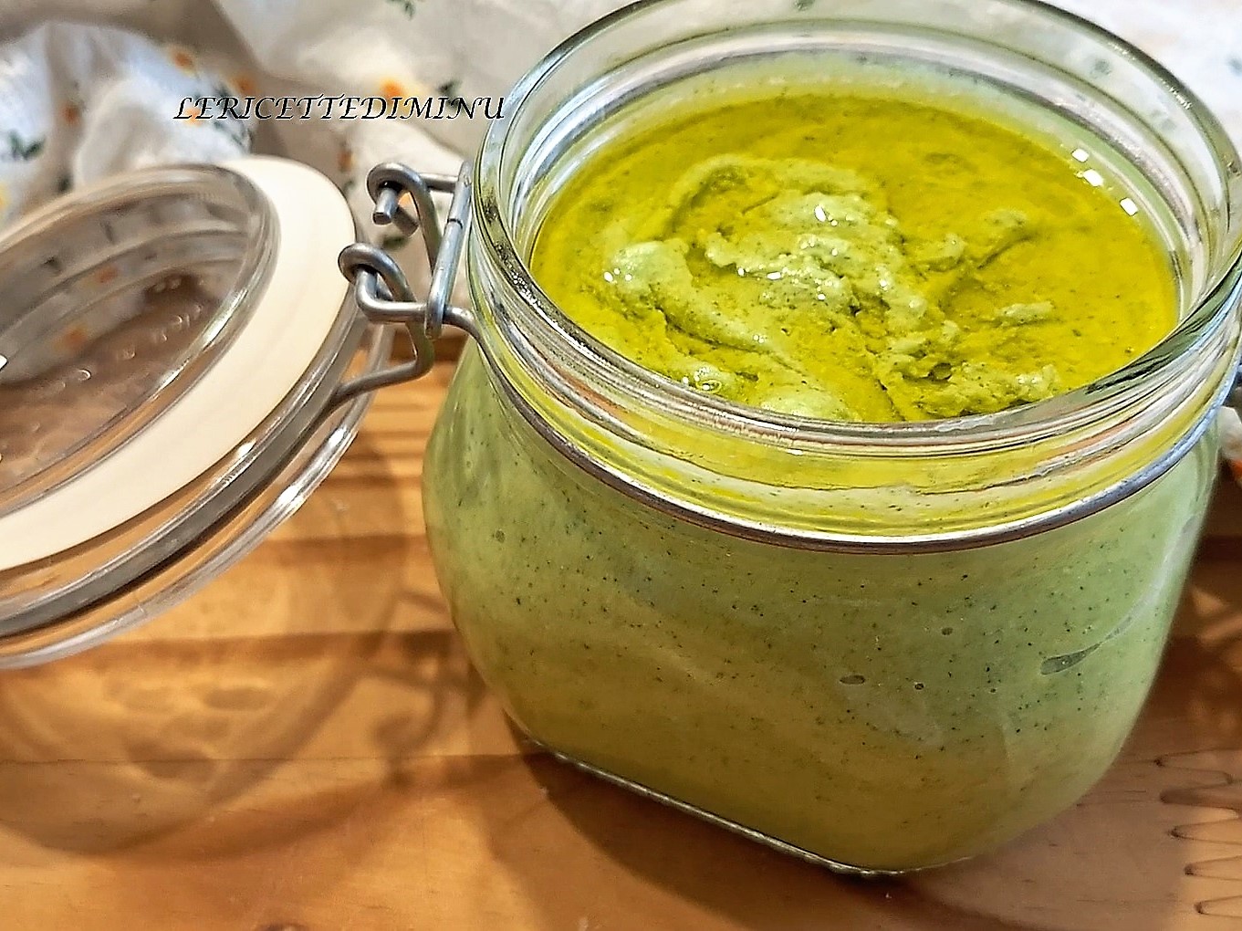 Pesto de courgettes