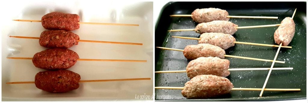 Brochettes de viande Kofta