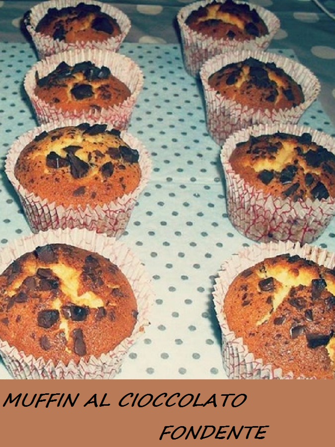 Muffin chocolat noir