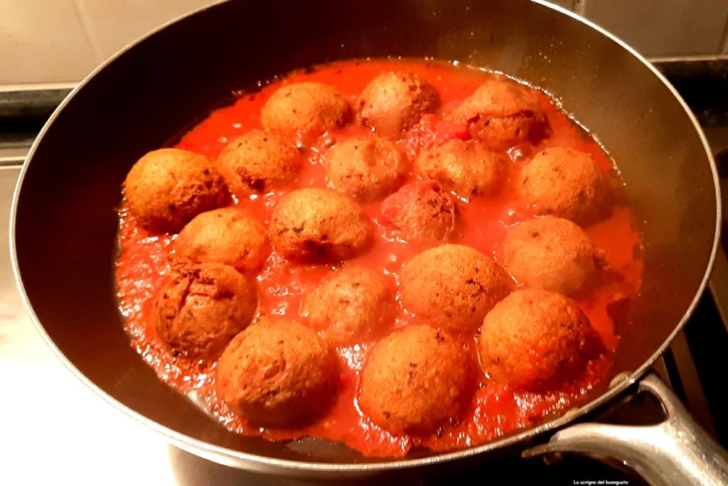 Pallotte cac' e ove sans pain