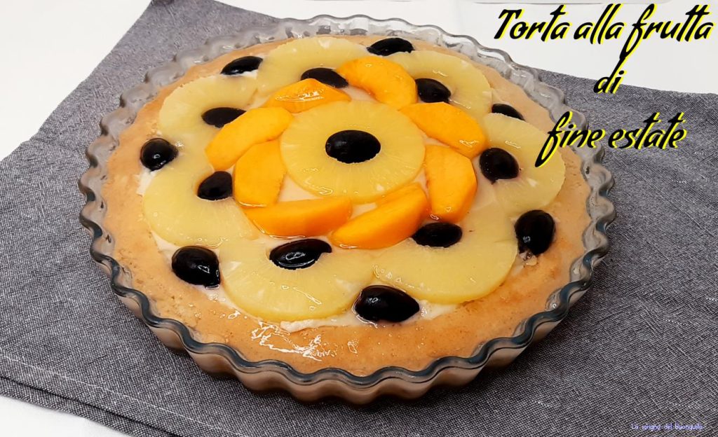 Gâteau aux fruits de fin d'été