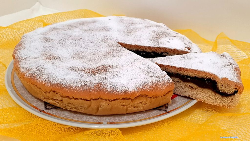 Gâteau garni au cacao et pois chiches