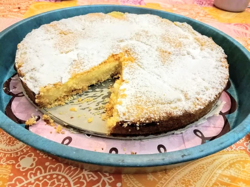 Gâteau de grand-mère recette traditionnelle avec crème au citron/monsieur cuisine